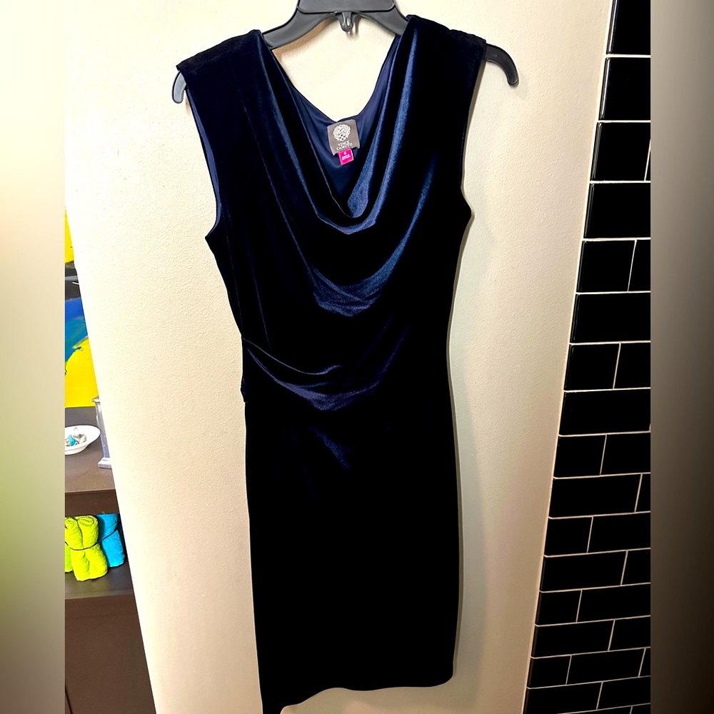 Gorgeous Blue Velvet Dress!